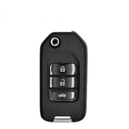XHORSE Xhorse: Honda Style / 3-Button Universal Remote Flip Key for VVDI Key Tool (Wireless) XHS-XNHO00EN